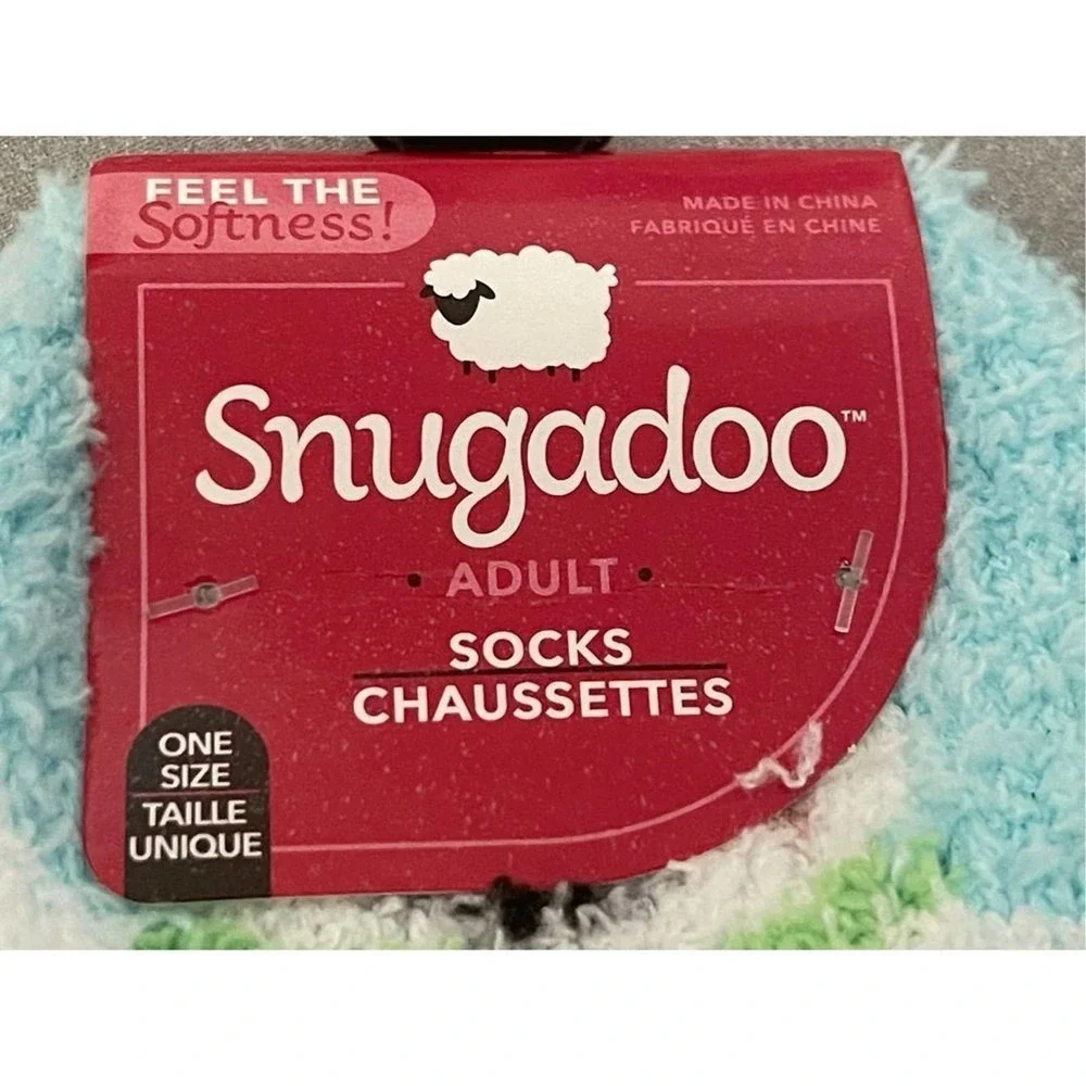 Snugadoo Soft cozy Polar Bear Crew‎ Socks Winter Christmas One Size New